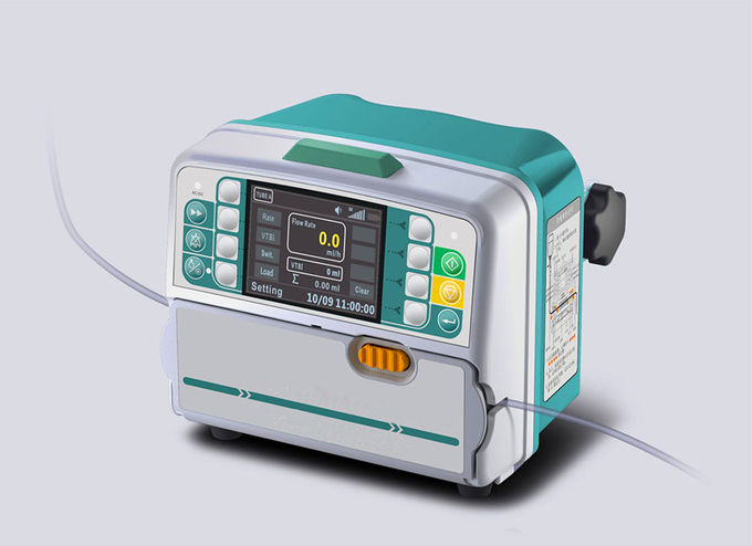Protection médicale supplémentaire de circulation de pompe d'infusion de Safty Digital avec le taux, égouttement, temps, mode de poids corporel